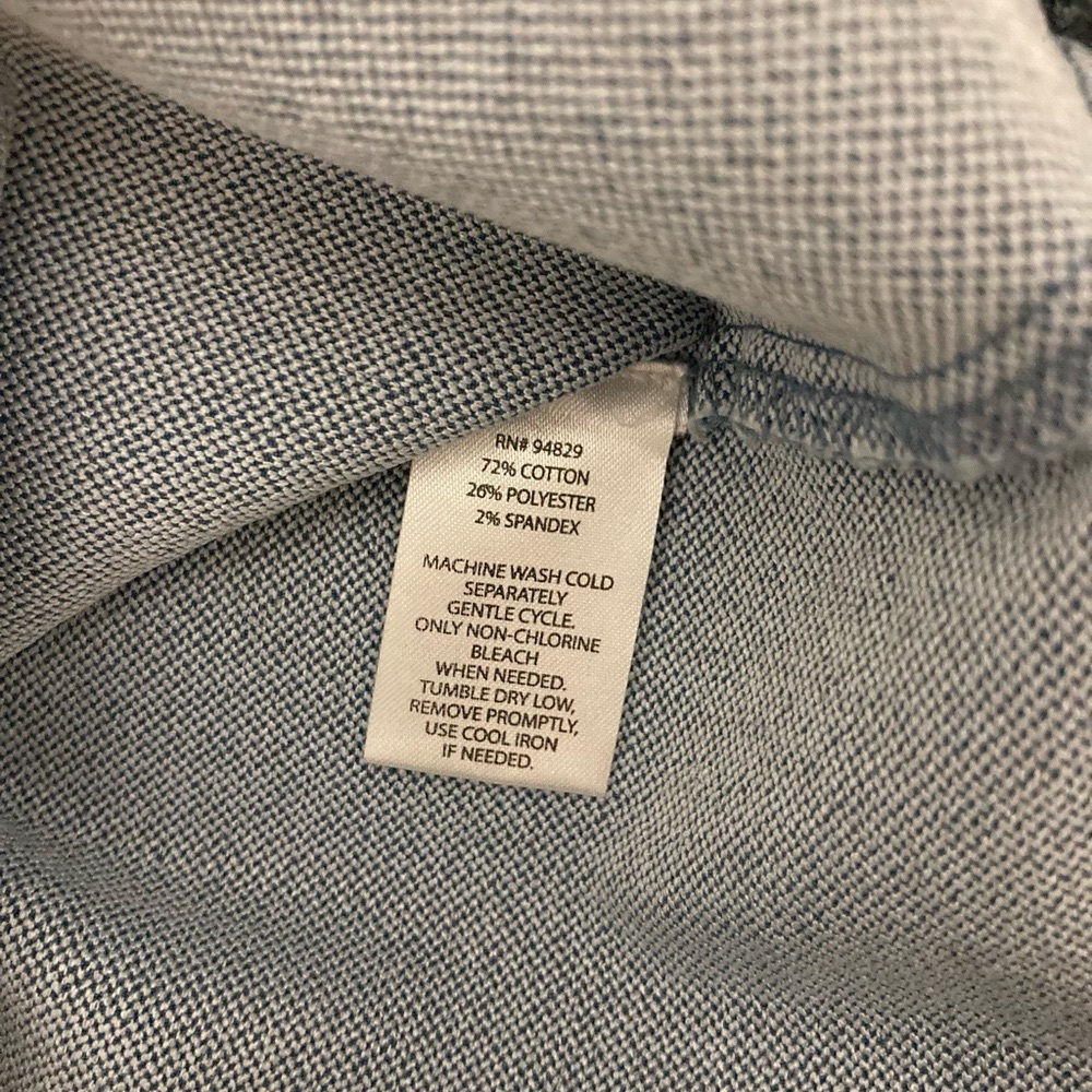 5 for $25 Derek Heart denim zip up stretch dress - Picture 6 of 7